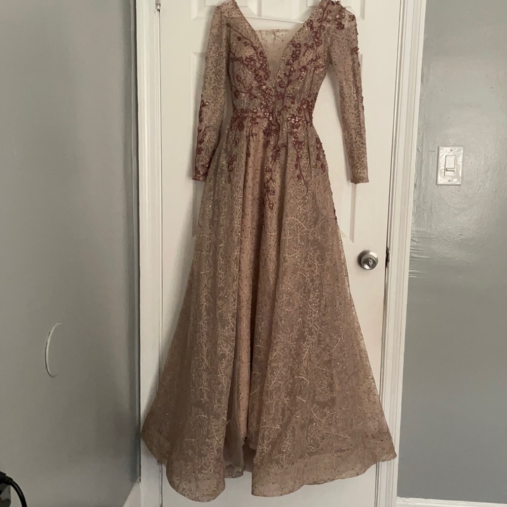 Catwalk couture gown